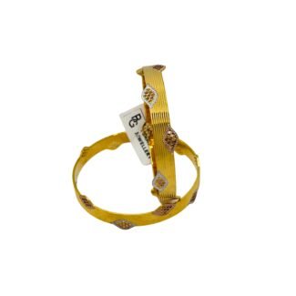 Gold Finish Designer Bangles