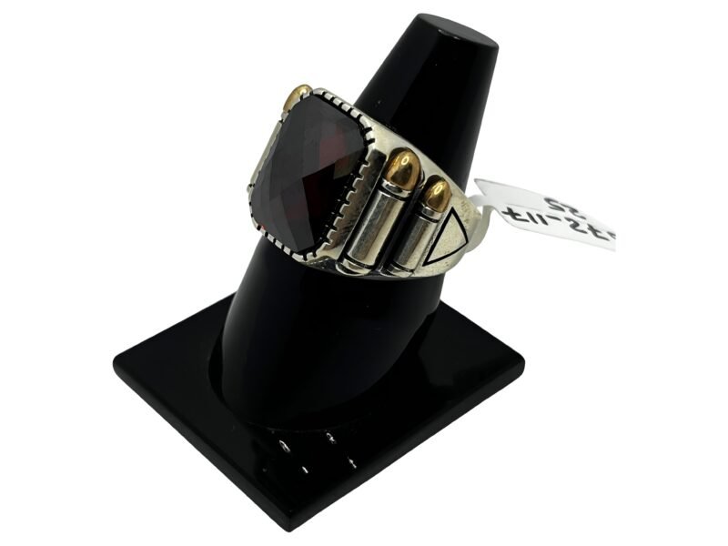 Picsart_25-04-15_15-15-00-782 Silver Ring with Bold Black Gemstone