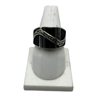 Luxury Turkish Black Onyx Ring for men
