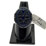 Turkish Style Blue Stones Men's Ring