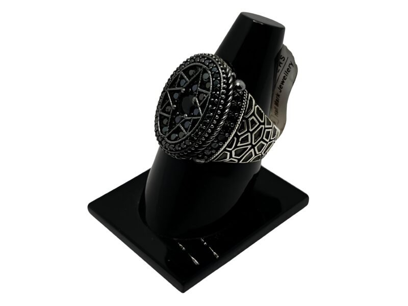 Men’s Turkish Onyx Ring – Vintage Ottoman Style